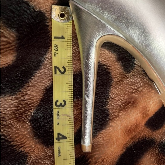 Shoes heels silver Diva designer Badgley Mischka SEXY DRESS EVENING FORMAL - Picture 9 of 12